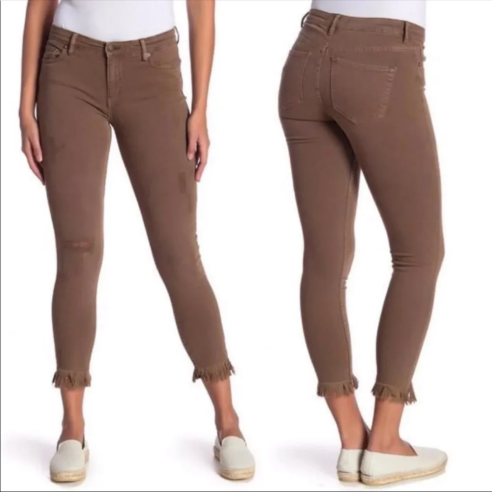 Free People Raw Hem Jeans - Picture 1 of 4